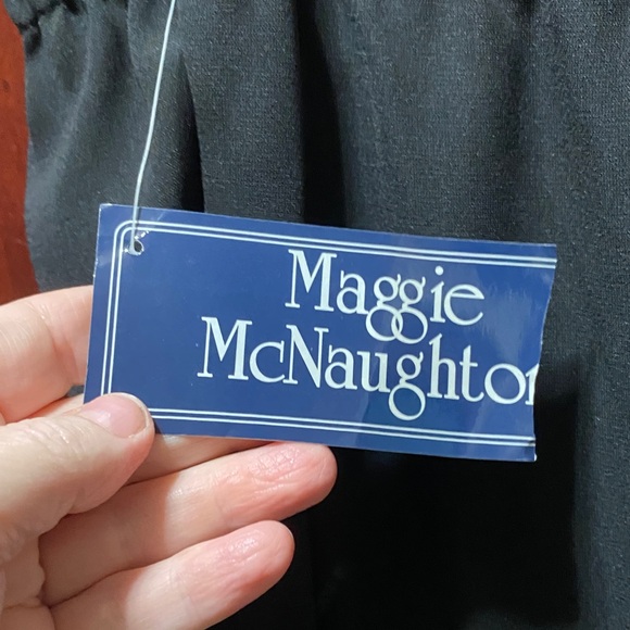 Maggie McNaughton vintage Black pull on elastic waist plus size 24W pants - Picture 7 of 13